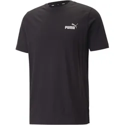Puma, Herren, Sportshirt, ESS+ 2 Col Small Logo Tee (L), Schwarz