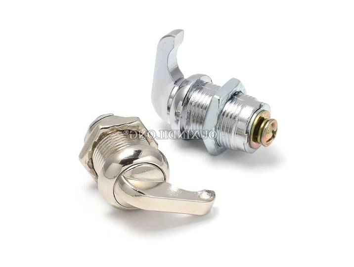 En Stock 10 pièces en alliage de Zinc serrures à came boîte de Distribution boîte à outils boîte aux lettres armoire serrures RV Yacht marin pouce tour serrures sans clé
