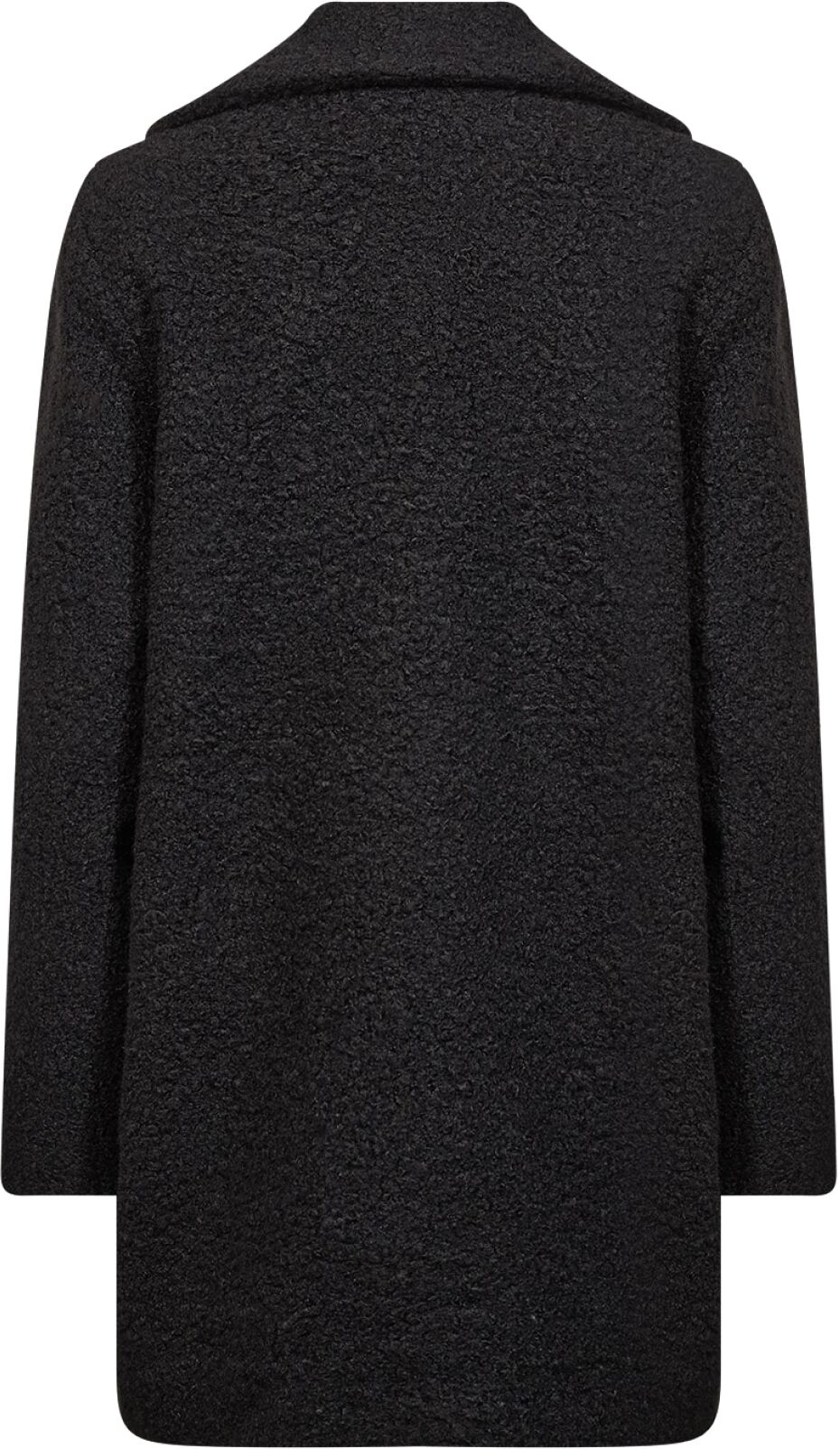 Langjacke SOYACONCEPT "SC-GISA 2", Damen, Gr. M, schwarz, Web, Obermaterial: 100% Polyester, kariert, Po-bedeckend, Jacken Langjacke, Kunstfaser schwarz M
