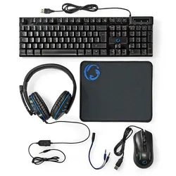 Nedis Gaming Combo Kit GCK51110BKDE