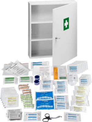 Medikamenten-Allzweckschrank, mit Inhalt nach DIN 13 169