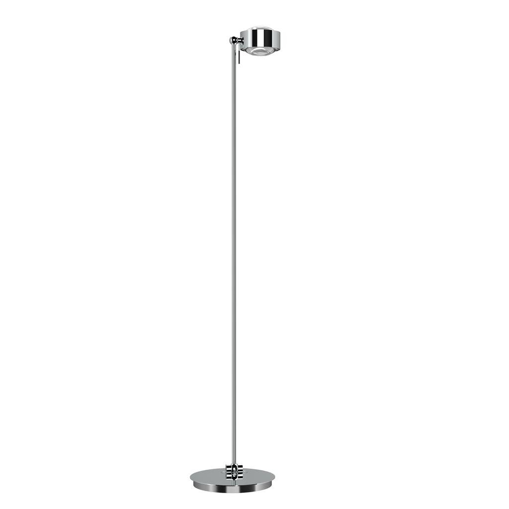Top Light Puk Maxx Floor Mini Halogen Stehleuchte (chrom, Linse klar / Linse kla... chrom | Linse klar / Linse klar | Standard-Fassung 6-381202-G9+2x2-3036