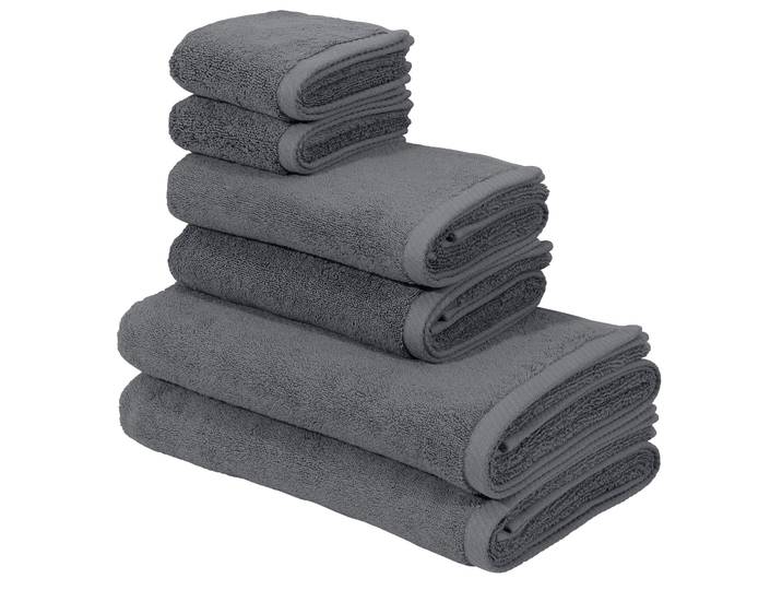 Handtuch Set BRUNO BANANI Lana, Handtuch-Set in Premium Qualität 600g/m² , braun (rubber), 6 Stk., Frottier, Frottier, Obermaterial: 100% Baumwolle, Handtuch-Sets, Handtuch Set, hochwertig, weich, flauschige Qualität, 5 Jahre Garantie, Topseller