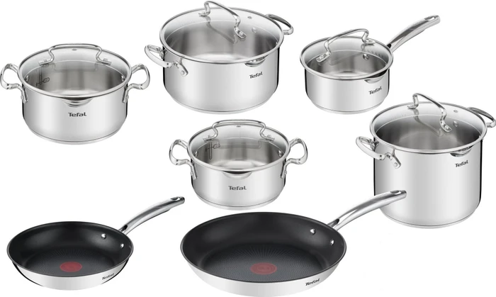 Tefal Kochgeschirr-Set 12-tlg. Duetto+ G732SC55