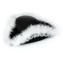Kinder-Funken-Dreispitz, schwarz