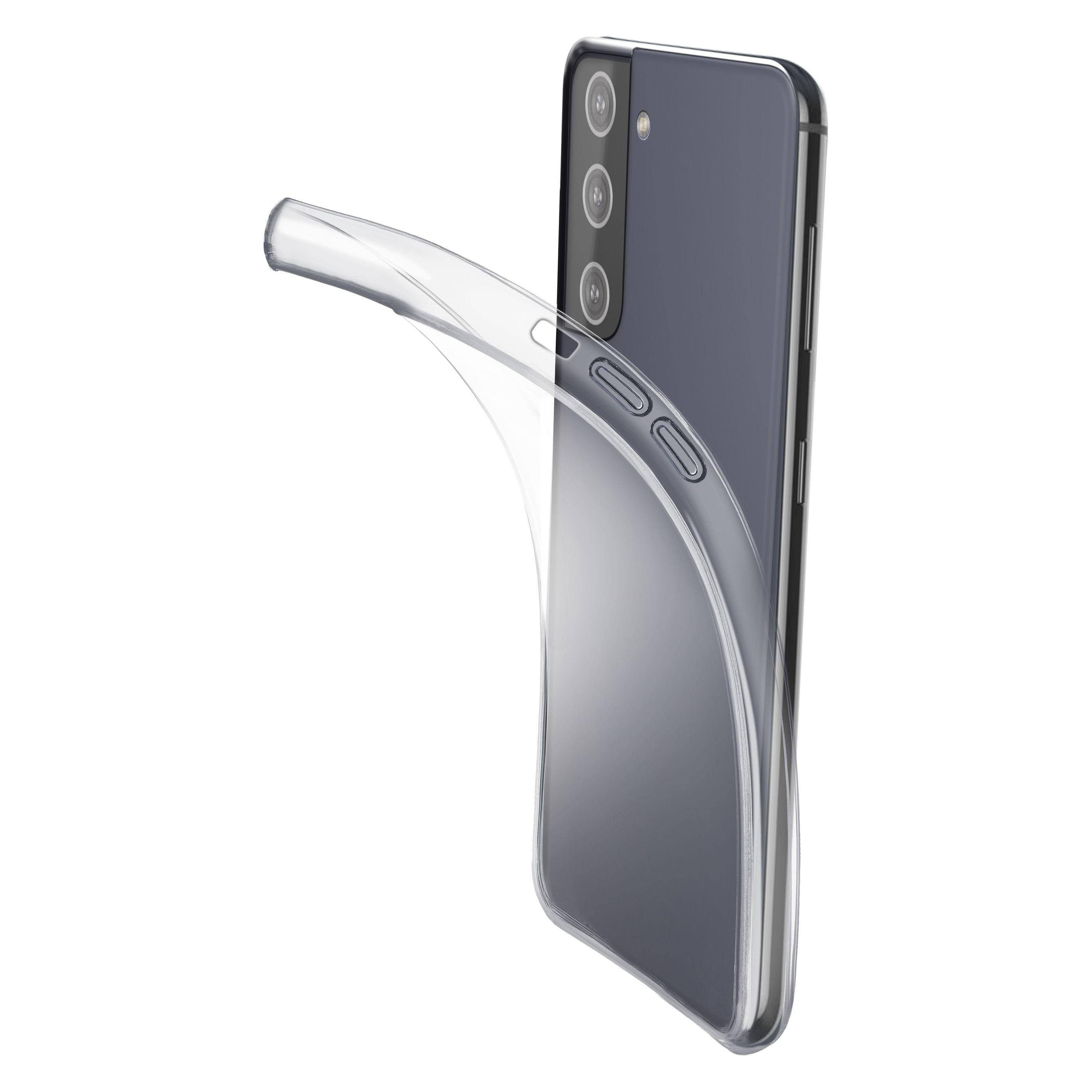 Cellularline Rubber Case FINE Samsung Galaxy S 2021, clear (Samsung Galaxy S21) (FINECGALS21T)