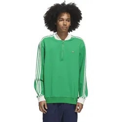 adidas Golf Originals Pullover 3 Stripes 1/4 Zip, gruen