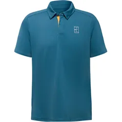 Nike Advantage Tennisshirt Herren | Gr. M | schwarz - schwarz