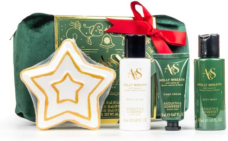 The Sommerset Toiletry - Geschenkset in Kosmetiktasche Holly Wreath, Set