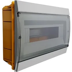 Unterputz Verteilerkasten IP40 10/14 Module grau M-L 970.12