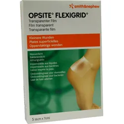 Opsite Flexigrid 6x7cm Transp. Wasserd. Verb. Ster 5 ST