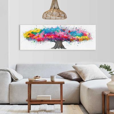 Wandbild REINDERS "Bunter Baum", bunt (farbe bild(er): bunt), B:52cm H:156cm T:3cm, MDF, Bilder