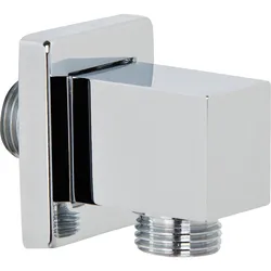 Design-Wandanschlussbogen quadratische Ausführung DN15 (1/2'') chrom Evenes