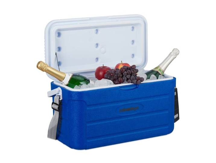 Relaxdays Kühlbox 20 l mit Tragegurt