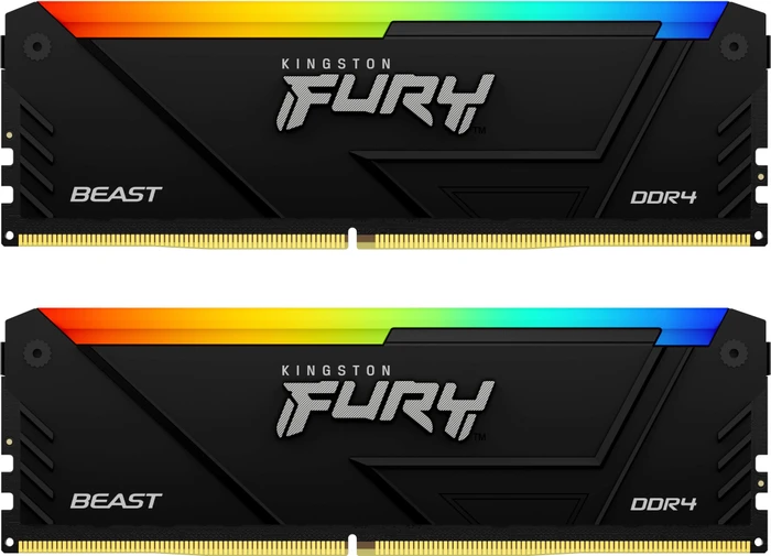 Kingston FURY 32GB KIT DDR4 3200MHz CL16 Beast Black RGB DDR4