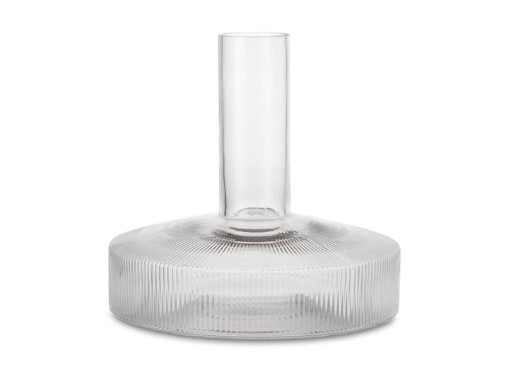 Ferm Living Carafe à vin Ripple Clair
