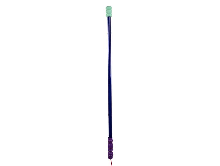Seletti - Applique avec prise Linea - Bleu - Plastique - Designer BBMDS
