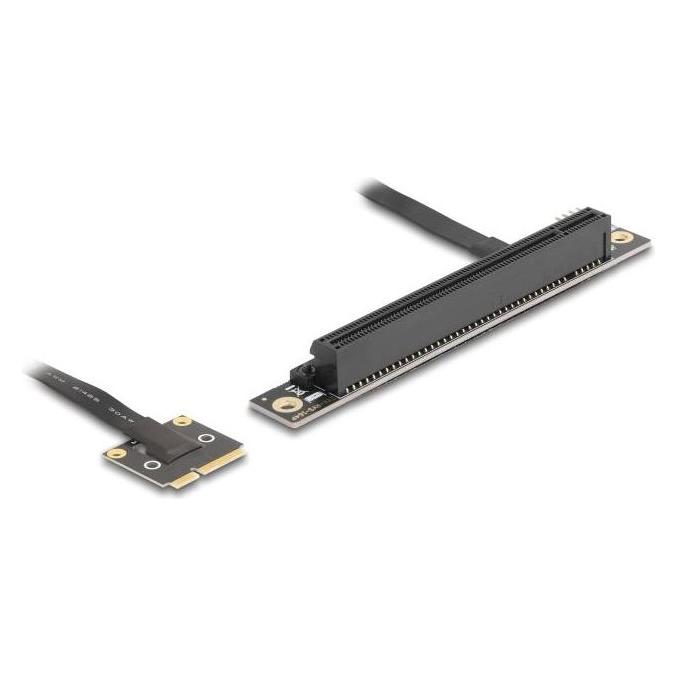 Delock Adapter Mini PCIe Stecker zu PCIe 3.0 x16 Slot 90° ge (81294)