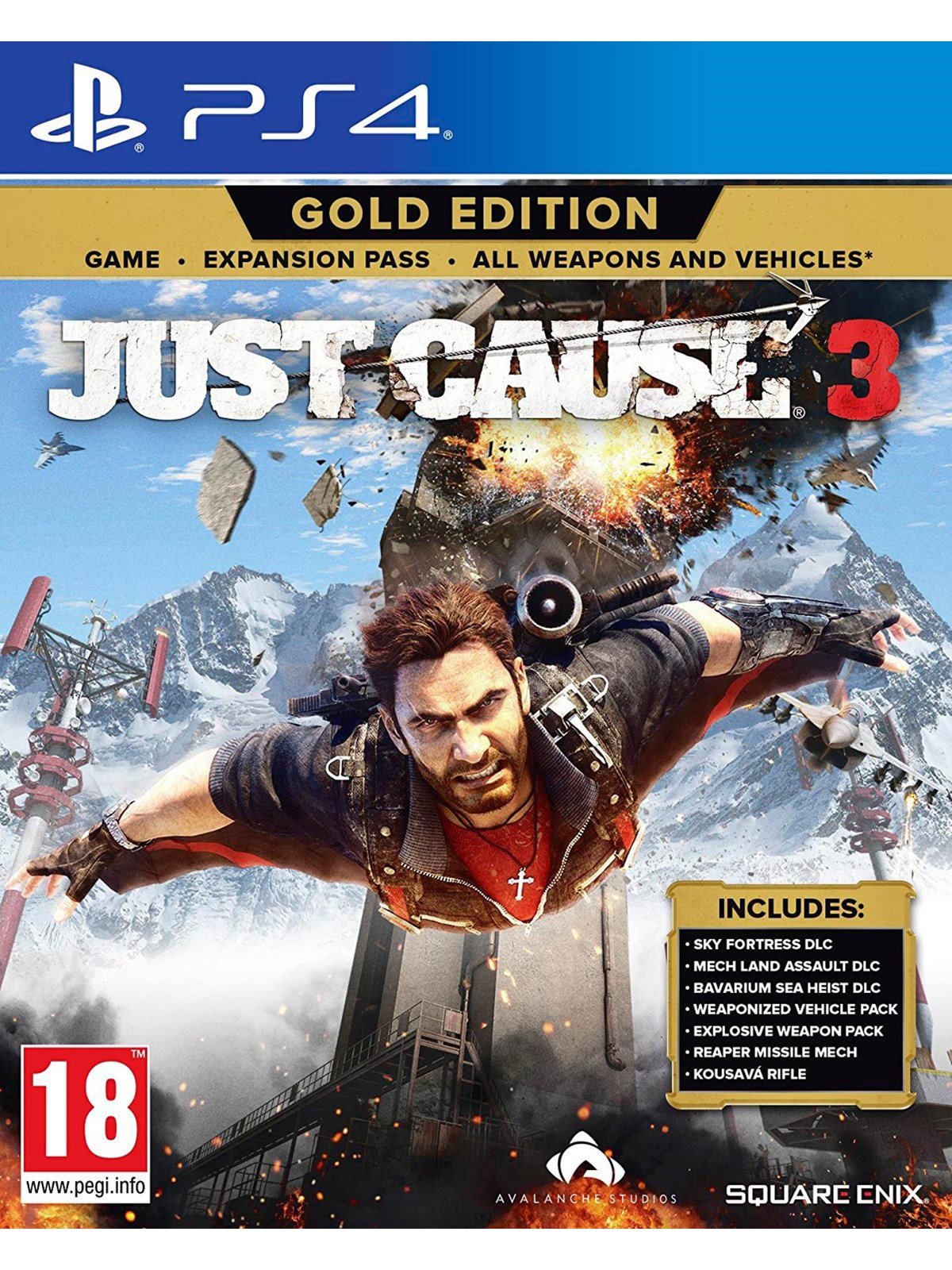Just Cause 3: Gold Edition - Sony PlayStation 4 - Action - PEGI 18