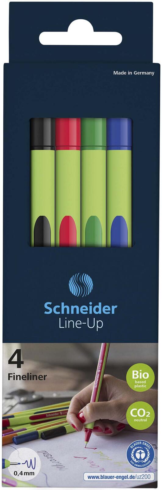 Schneider Fineliner 0.4 mm Mehrfarbig 191094