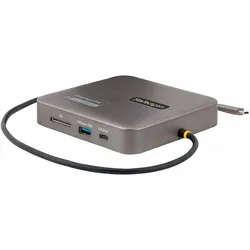 StarTech com USB C Multiport Adapter, Dual HDMI Video, 4K 60Hz, 2-Port 10Gbps USB 3.1 Hub, 100W USB (USB-A), Dockingstation + USB Hub, Grau