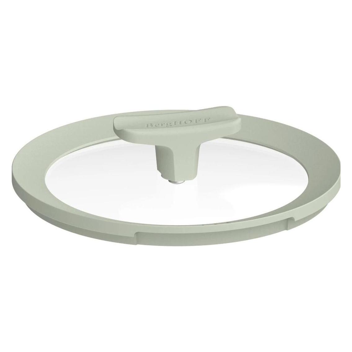 BergHoff Glasdeckel Leo Balance Sage 20 cm, Grün, Materialtyp (20 cm, Glas) (3950460)