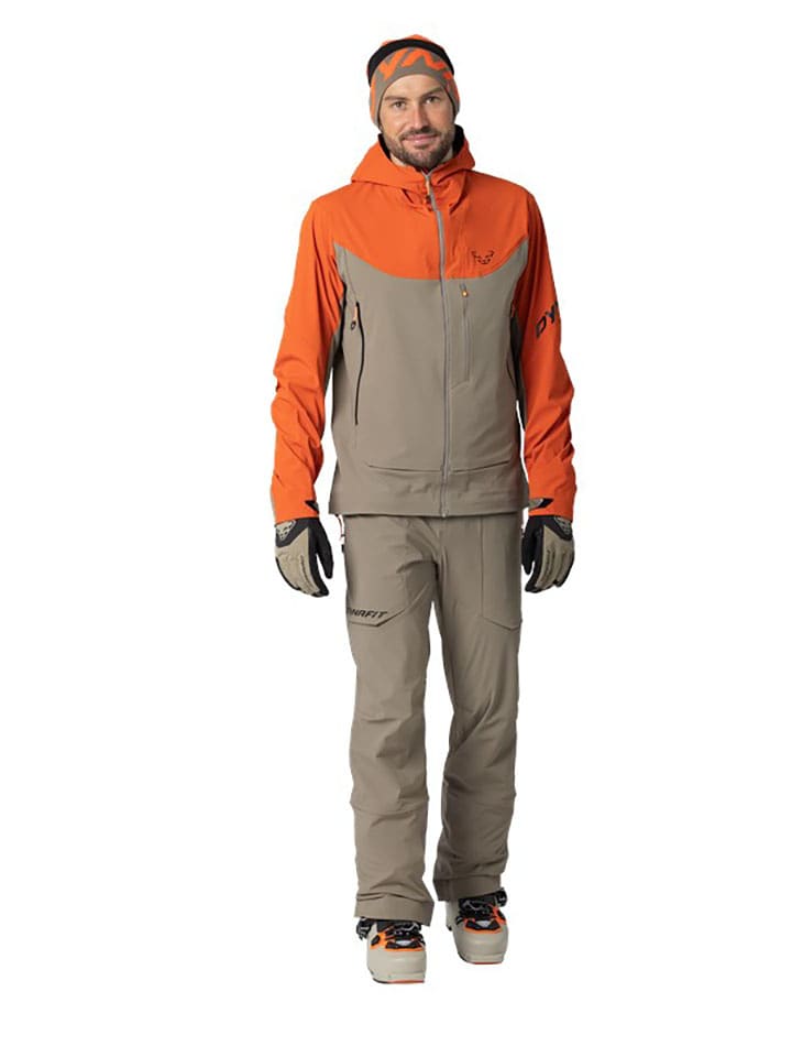 DYNAFIT Ski-/Snowboardjacke "Radical Softshell" in Beige - M