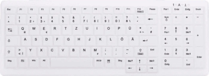 Cherry ACTIVE KEY MTA AK-C7000 Wechselmembran DE-Layout weiß