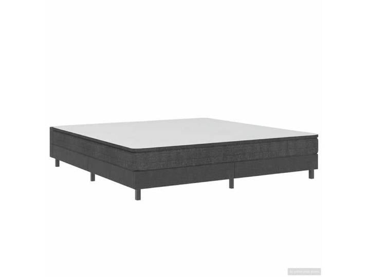 Luxe&Mode Sommier à lattes de lit sans matelas gris tissu 180x200 cm 2 ans garantie LV4469