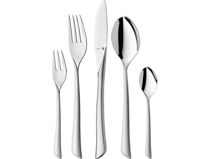 WMF Besteckset Virginia, Edelstahlfarben, Metall, 66-teilig, nickelfrei, Besteck, Besteck-Sets