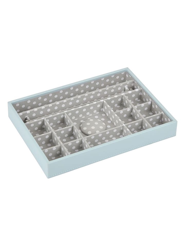 Stackers Schmuckkiste in Hellblau - (B)25 x (H)18 x (T)3,7 cm - onesize