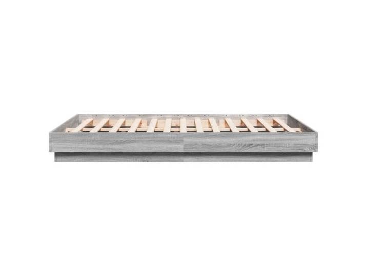 BURKE* Lit simple 120x200 cm Structure de lit classique sans matelas sonoma gris 120x200 cm - LL3331