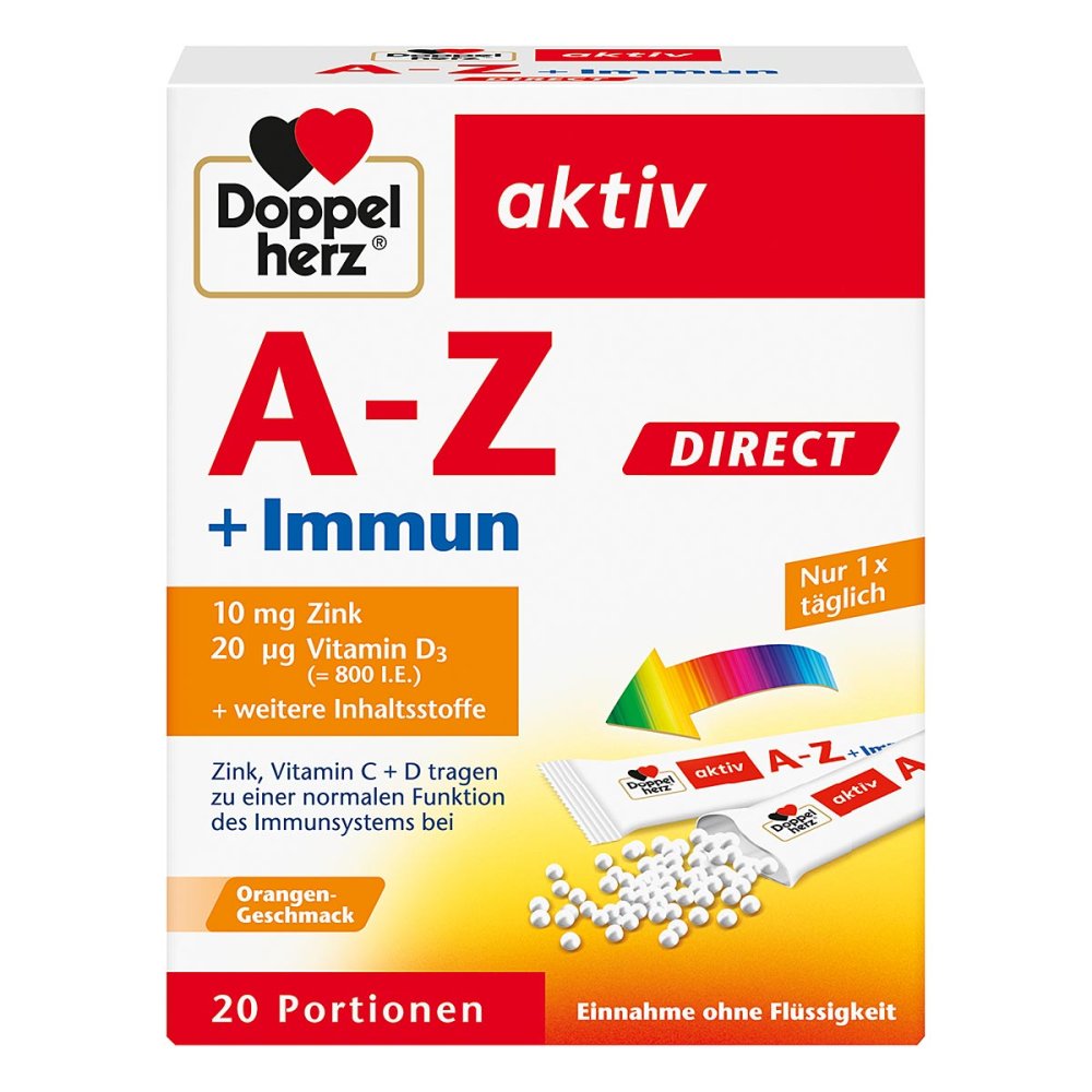 Queisser Pharma GmbH & Co. KG Doppelherz A-Z+immun Direct Pellets 16687909