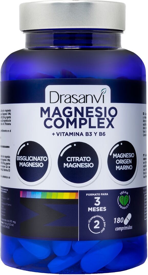 Drasanvi 180 Comprimidos Mineral Magnesio Complex .