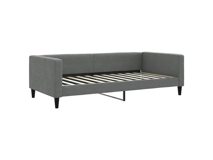 vidaXL Tagesbett Dunkelgrau 100x200 cm Stoff