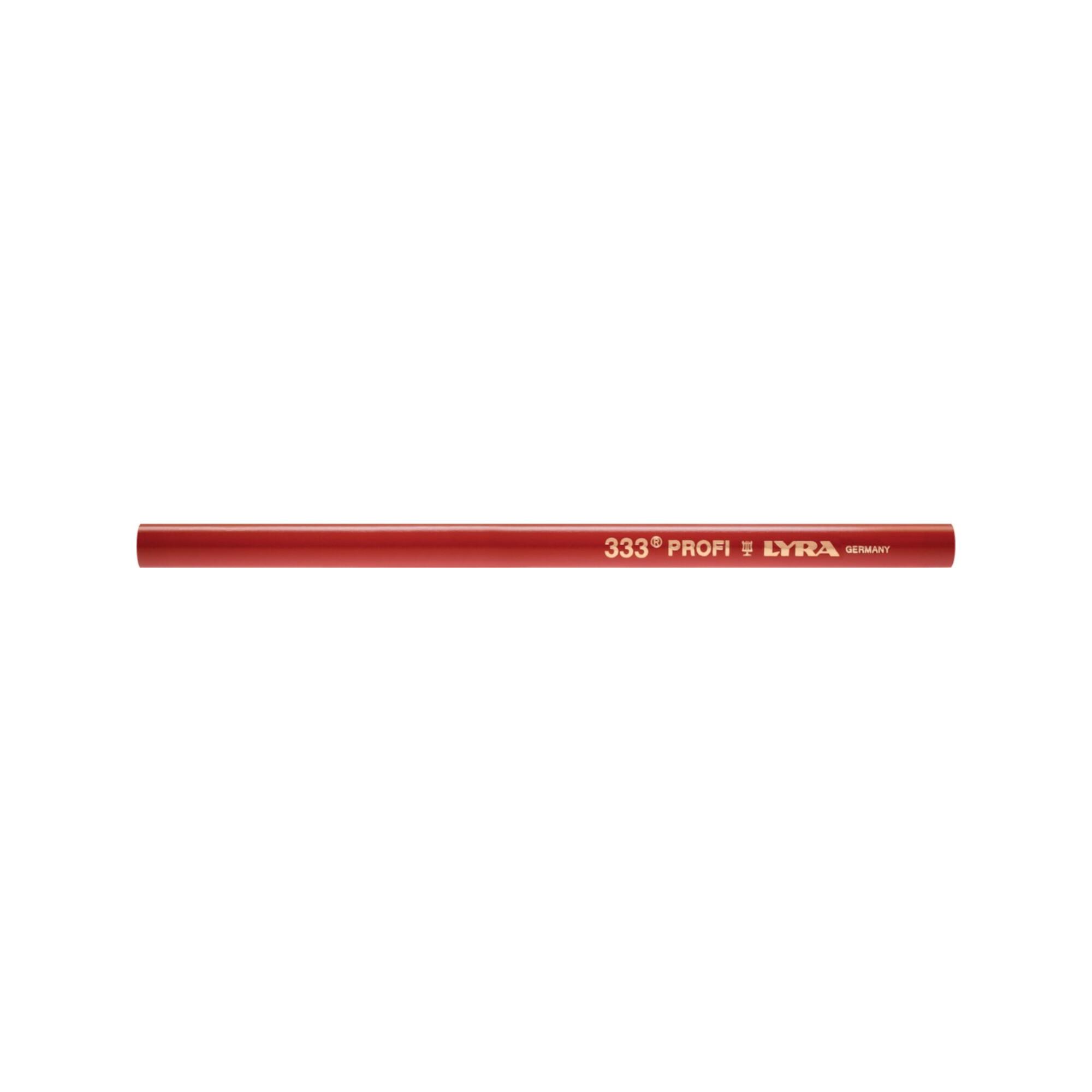 Lyra Zimmermanns-Bleistift 333 oval rot 30cm (L4333103)