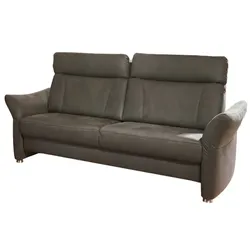 MAISON Sofa Vancouver Mikrofaser Grau Anthrazit 204 cm