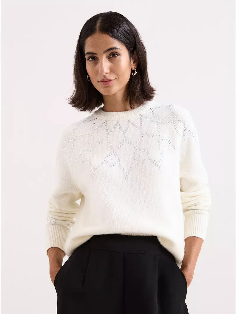 Phase Eight - Pullover, für Damen, Weiss Größe S