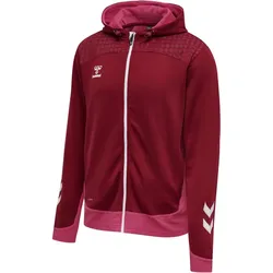 hummel LEAD Zip Polyester Hoodie biking red M
