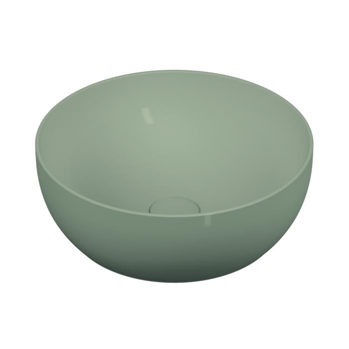 VitrA Options Aufsatzschale 5992B420-0016 d= 40cm, rund, ohne Überlauf/Hahnloch, Taupe matt VC