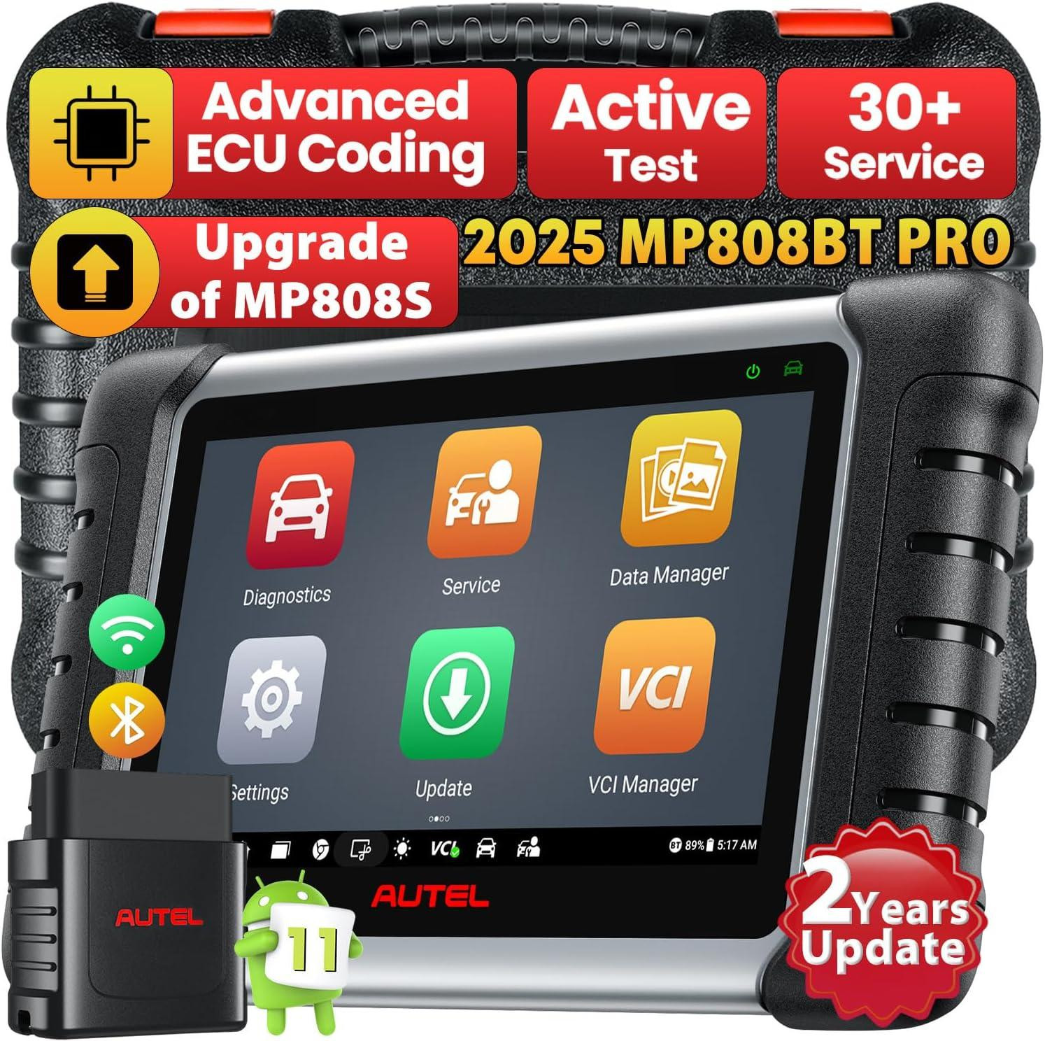 Selius MaxiPRO MP808BT PRO Diagnoseapparaat met ECU-codering en bidirectionele controle
