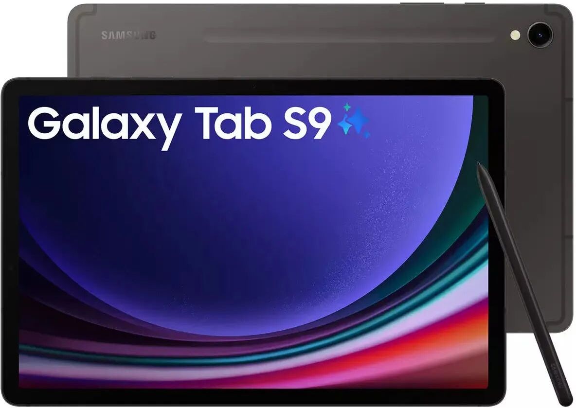 SAMSUNG Galaxy Tab S9 11-inch 128GB Wi-Fi AI Tablet - Graphite (No Pen), Used - Very Good