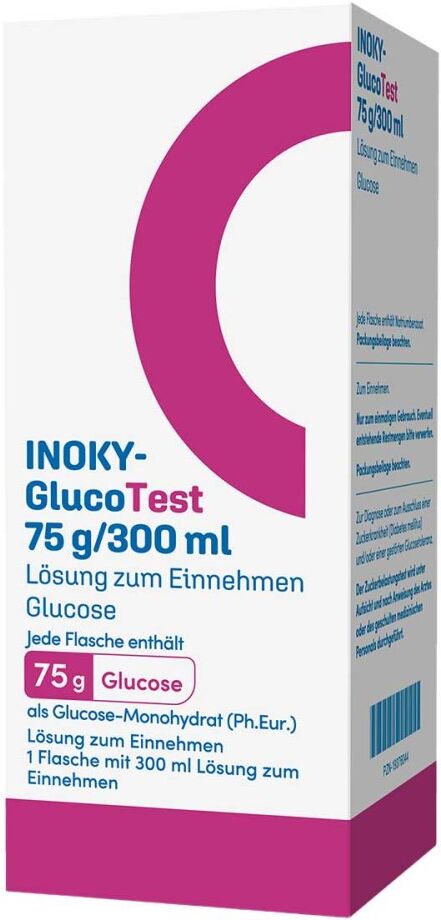 Inoky-glucotest 75 G/300 Ml Lösung Z.einnehmen
