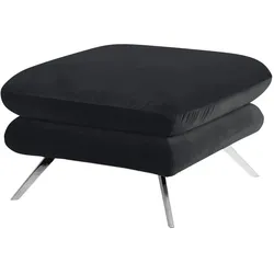 Jette Home Hocker  Caldara ¦ schwarz ¦ Maße (cm): B: 70 H: 45 T: 70.0