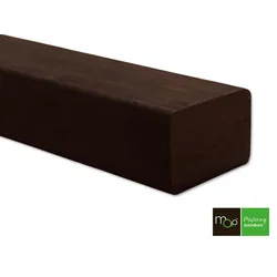 MOSO® Bambus Banklatten, 40x60 mm, Bamboo X-treme®, behandelt mit Sikkens WF 771 Ipe, Oberfläche gehobelt