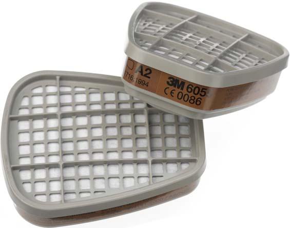 3M Filter gegen Gase und Dämpfe