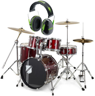 Millenium Focus 18 Drum Bundle Red Rouge