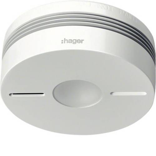 Hager Funk-Rauchwarnmelder (L x B x H) 116 x 116 x 49mm