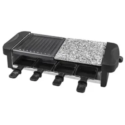 Raclette-Grill und rechteckiger Kuken-Stein 1200 W