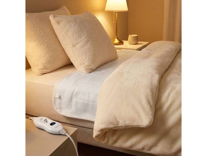 Wärmeunterbett, elektrische Heizdecke, beheizbare Bettdecke, 150 x 80 cm